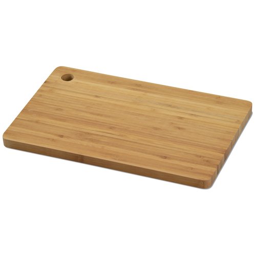 Additional Image 1 - a wooden cutting board with a hole