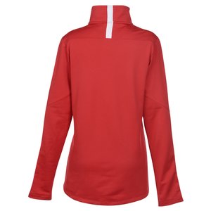 Additional Image 2 - a red jacket with a white stripe
