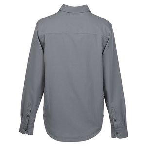 Additional Image 1 - a grey long sleeved shirt