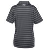 View Image 2 of 3 of Under Armour Tech Stripe Polo - Ladies' - Full Colour