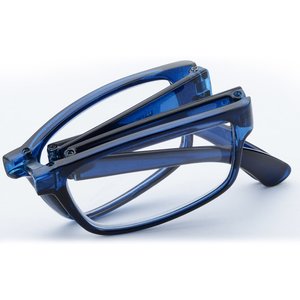 Additional Image 1 - a blue eyeglasses on a white surface
