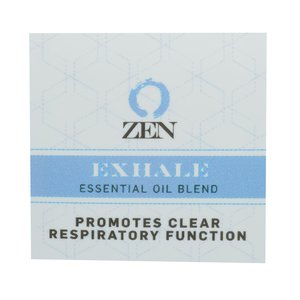 Additional Image 1 - a white and blue label with black text