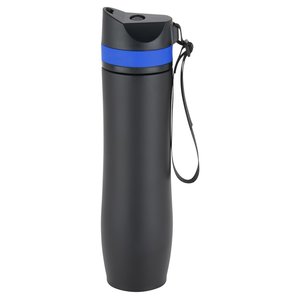 Additional Image 1 - a black and blue water bottle