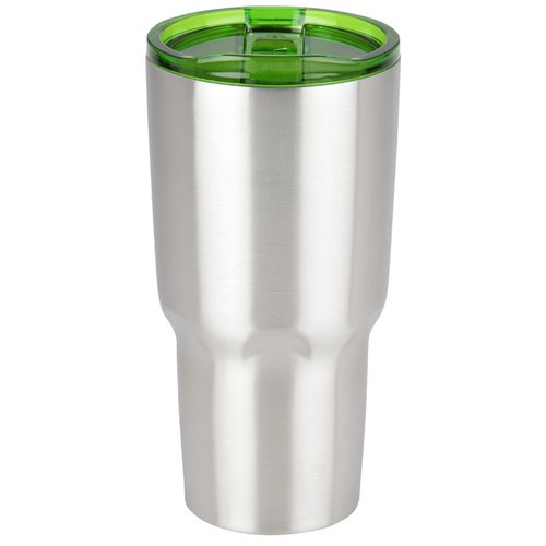 Additional Image 1 - a silver and green cup