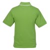 View Image 2 of 3 of Tipped Combed Cotton Pique Polo - Men's - 24 hr