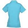 View Image 2 of 3 of Ringspun Combed Cotton Jersey Polo - Ladies'