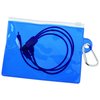 View Image 3 of 3 of Carabiner Pouch with Charging Cable
