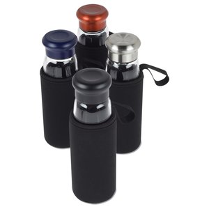 Additional Image 3 - a group of black bottles