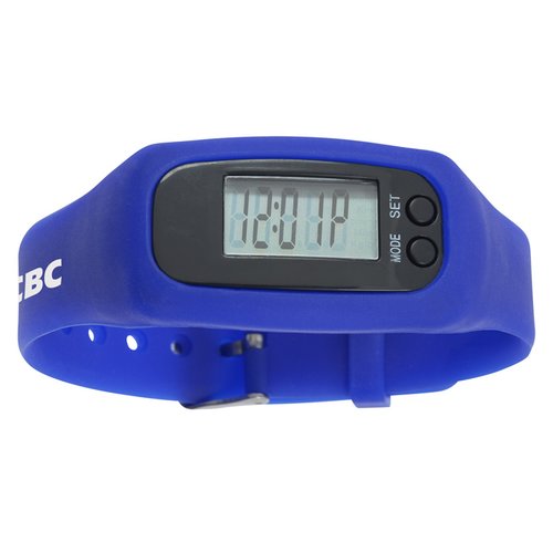 Additional Image 1 - a blue watch with a black screen