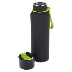 Additional Image 2 - a black and green water bottle