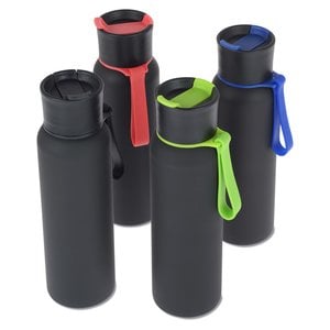 Additional Image 3 - a group of black water bottles