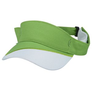 Additional Image 2 - a green and white visor