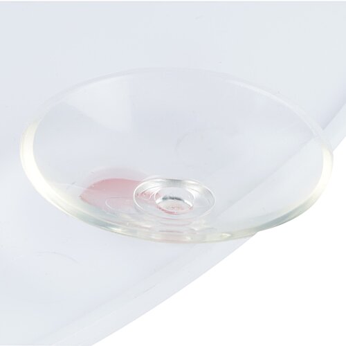 Additional Image 3 - a clear disc on a white surface