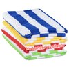 View Image 3 of 3 of Cabana Stripe Beach Towel - Embroidered