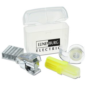 Additional Image 2 - a white container with a black label and a yellow object