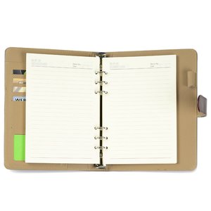 Additional Image 2 - a notebook with a green label