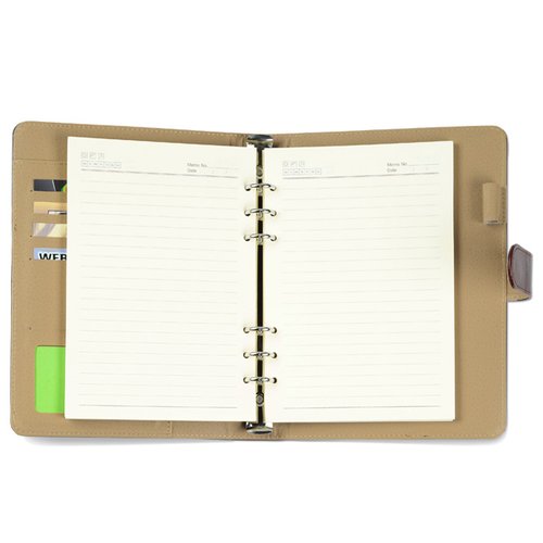 Additional Image 2 - a notebook with a green label