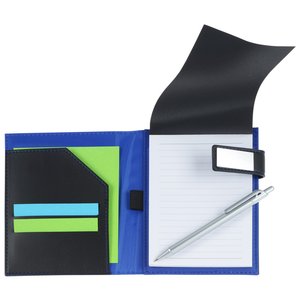 Additional Image 2 - a blue and white box with black and green stripes