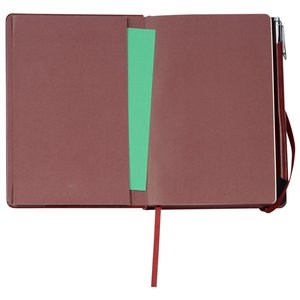 Additional Image 2 - a brown book with a green strip