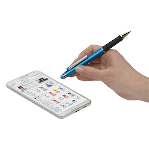 Additional Image 1 - a hand holding a pen and a calculator