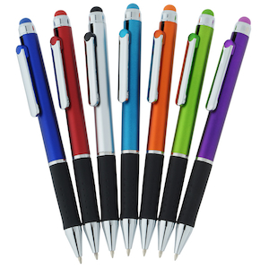 Additional Image 2 - a group of pens in a row