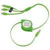 View Image 4 of 5 of Retractable 3-in-1 Noodle Charging Cable