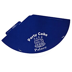 Additional Image 1 - a blue and white hat