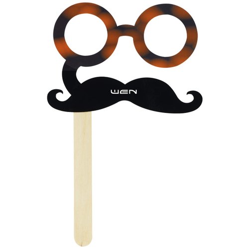 Additional Image 4 - a mustache and glasses on a stick