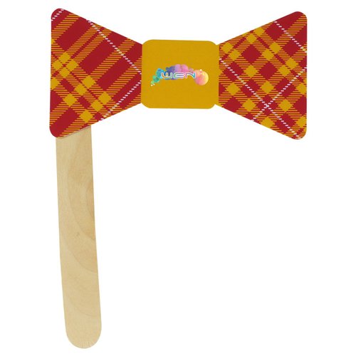 Additional Image 5 - a wooden stick with a bow tie
