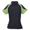 View Image 2 of 3 of Cruiser Contrast Shoulder Performance Polo - Ladies'