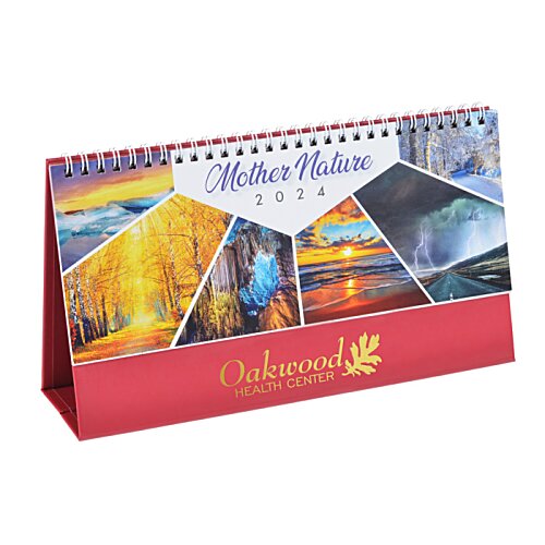Mother Nature Deluxe Desk Calendar Image 1 of 4