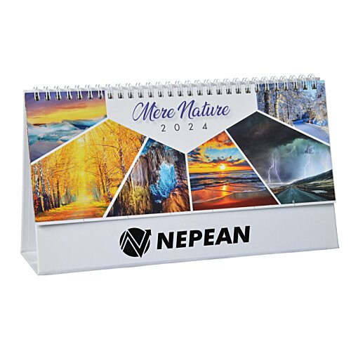 Mother Nature Deluxe Desk Calendar - French Image 1 of 4