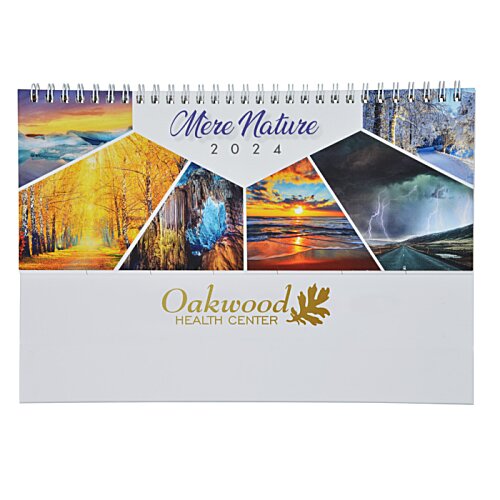 Mother Nature Deluxe Desk Calendar - French Image 2 of 4