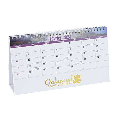 Mother Nature Deluxe Desk Calendar - French Image 3 of 4