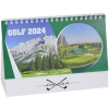 View Image 3 of 5 of Golf Courses Desk Calendar