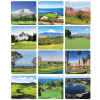 View Image 5 of 5 of Golf Courses Desk Calendar