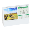 View Image 4 of 5 of Golf Courses Desk Calendar - French/English