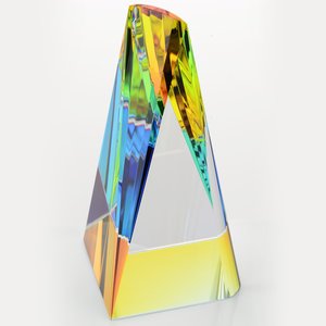 Additional Image 2 - a pyramid shaped object with a colorful design