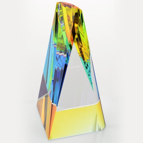 Additional Image 2 - a pyramid shaped object with a colorful design