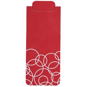Additional Image 3 - a red envelope with white circles on it