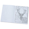 View Image 2 of 4 of Stress Relieving Adult Colouring Book - Animals