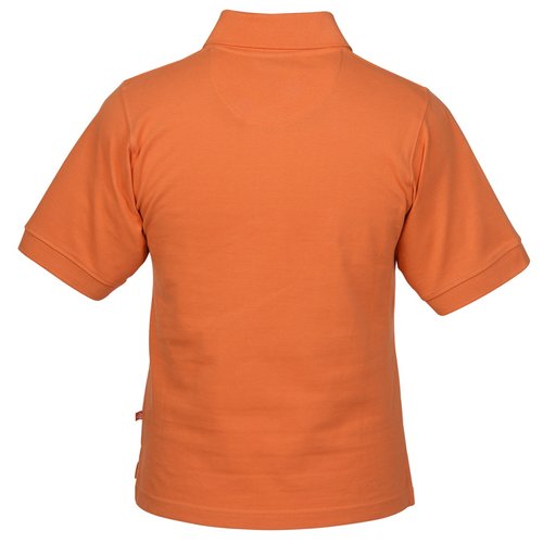 Additional Image 1 - a back of an orange shirt