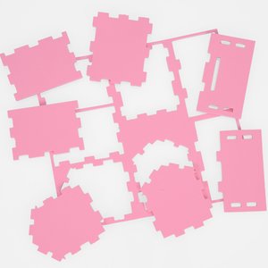 Additional Image 2 - a group of pink squares