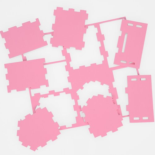 Additional Image 2 - a group of pink squares