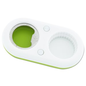 Additional Image 1 - a white and green container