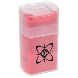 Additional Image 2 - a pink container with a black logo