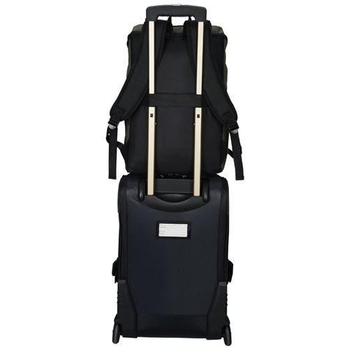 Additional Image 1 - a black bag with silver straps