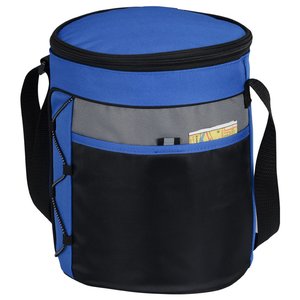 Additional Image 1 - a blue and black cooler bag