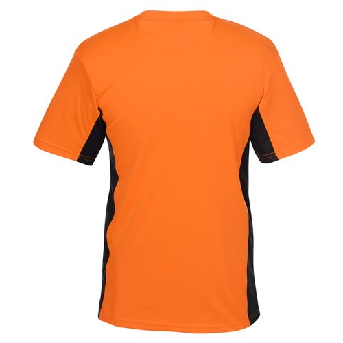 Additional Image 1 - a back of an orange shirt