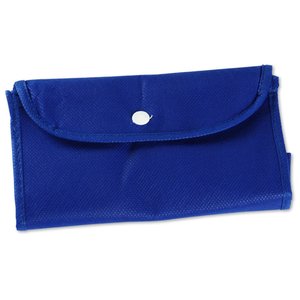 Additional Image 1 - a blue bag with a button